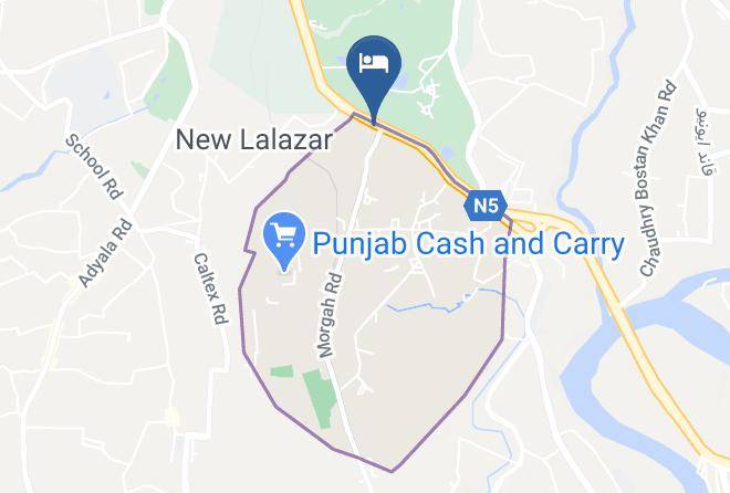 Islamabad - Hunain Hotel Maps