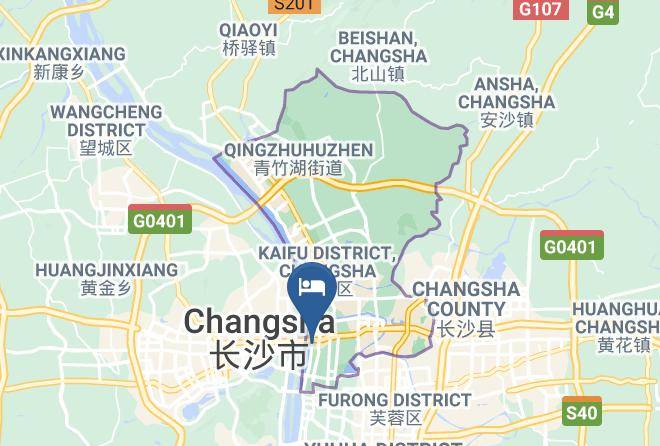 Changsha - Hunan Jinfu Hotel Maps