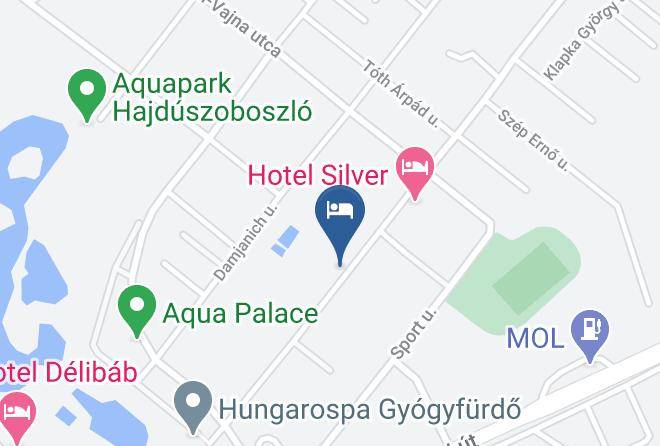 Hunguest Hotel Apollo Map