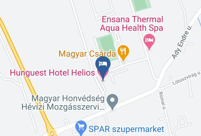 Hunguest Hotel Helios Map