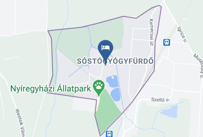 Nyiregyhaza - Hunguest Hotel Sosto Maps