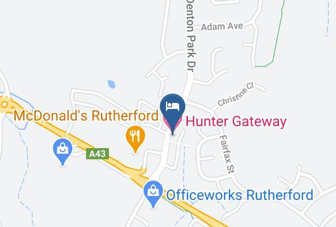 Maitland - Hunter Gateway Motel Maps