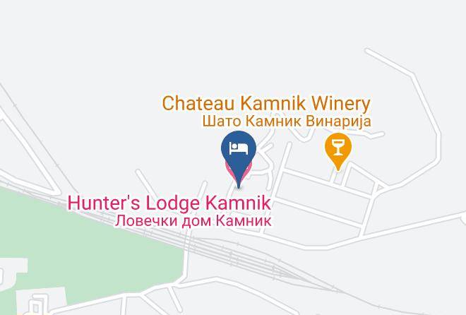 Skopje - Hunter's Lodge Kamnik Maps