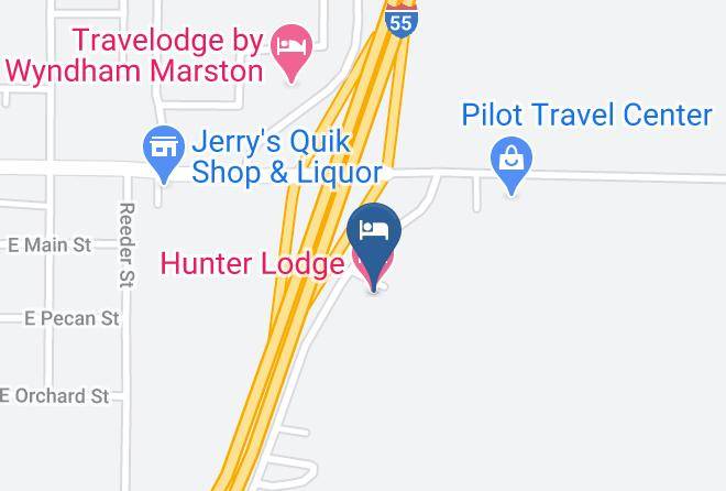 New Madrid - Hunter Lodge Motel Maps