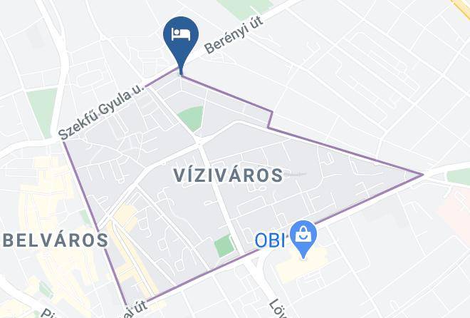 Szekesfehervar - Hunting Horn Hotel Maps