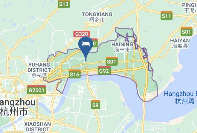 Jiaxing - Hunting Horse Hotel Maps