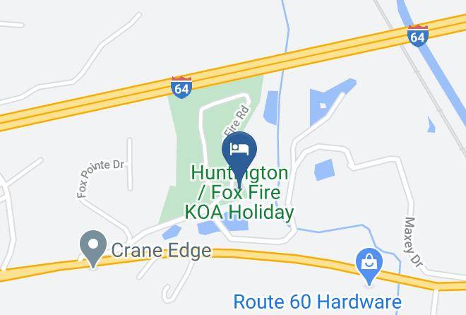 Cabell - Huntington Fox Fire Koa Holiday Maps
