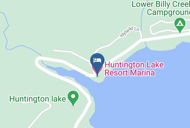 Fresno - Huntington Lake Resort Marina Maps