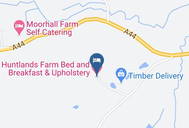 Herefordshire - Huntlands Farm Bed And Breakfast & Upholstery Maps