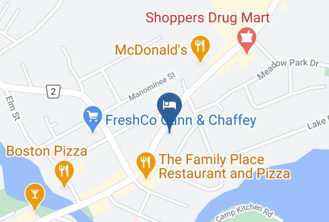 Muskoka - Huntsville Inn Maps
