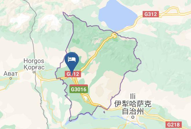 Ili Kazak Aut Prefecture - Huocheng Shangcheng Hotel Maps