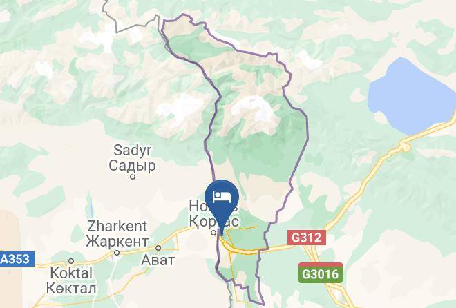 Ili Kazak Aut Prefecture - Huoer Guosi Hotel Maps