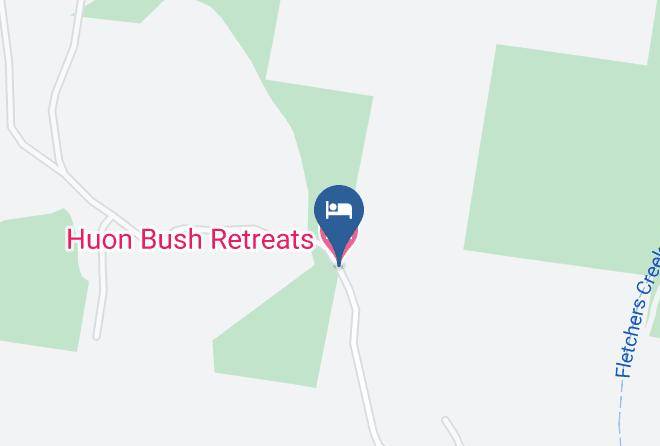Huon Valley - Huon Bush Retreats Maps