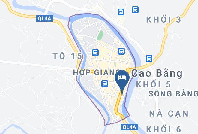 Cao Bng - Huong Sen Hotel Maps