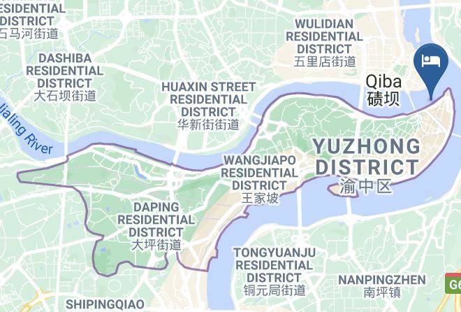 Yuzhong District - Huoshan E Sports Hotel Maps