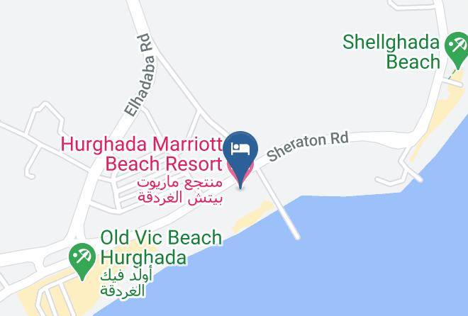 Hurghada Marriott Beach Resort Map