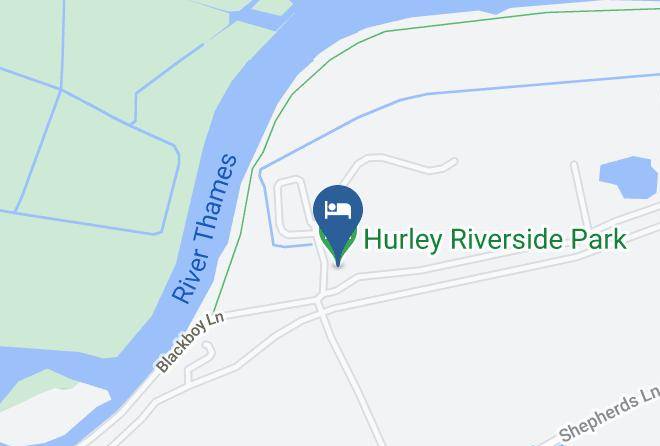 Windsor And Maidenhead - Hurley Riverside Park Maps