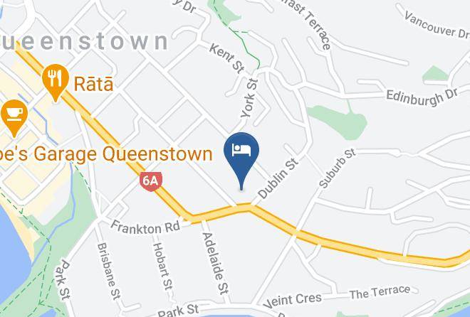 Hurley's Of Queenstown Map