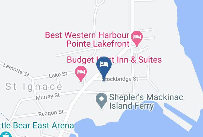 Mackinac County - Huron Inn Maps