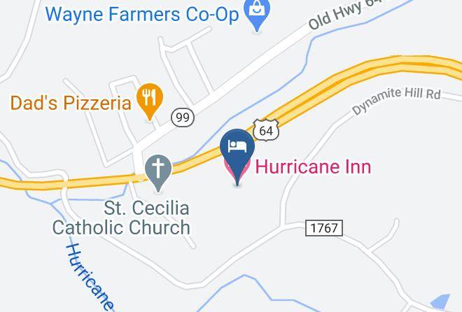 Wayne - Hurricane Inn Maps