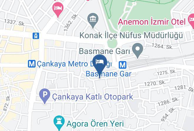 Konak - Hurriyet Otel Maps