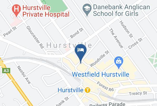 Georges River - Hurstville Ritz Hotel Maps
