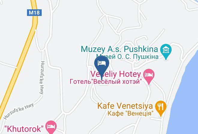 Yalta - Hurzufskie Zory Maps