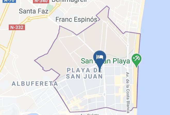 Alicante - Husa Alicante Golf Maps