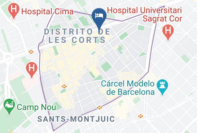 Barcelona - Husa Illa Maps