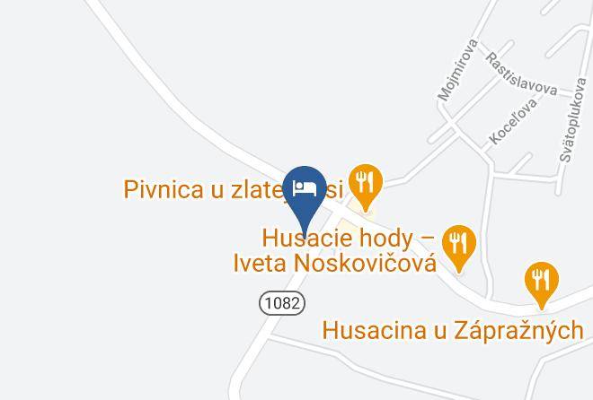 Pezinok - Husacina & Penzion Karolina Maps