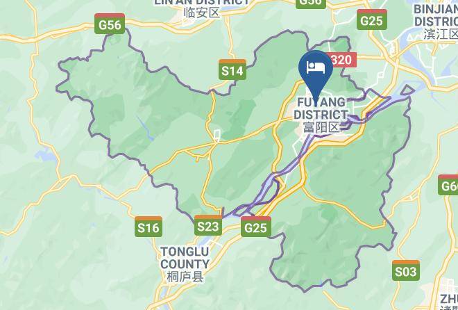 Hangzhou - Hushan Hotel Maps