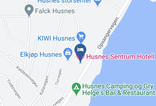 Kvinnherad - Husnes Sentrum Hotell Maps