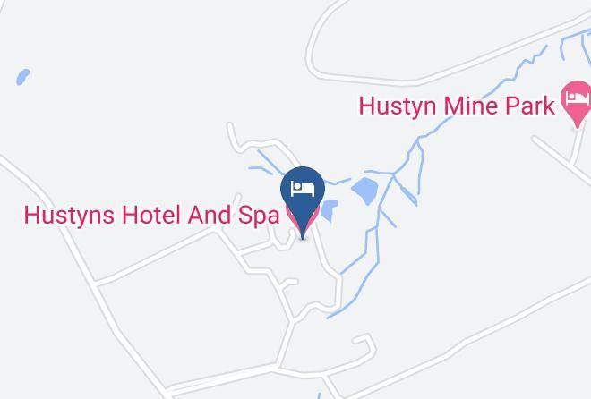 Cornwall - Hustyns Hotel And Spa Maps