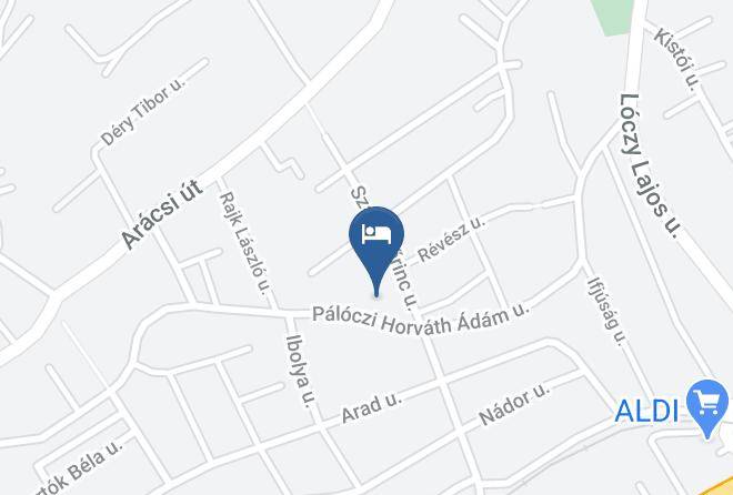 Huszar Vendeghaz Map