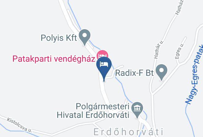 Hutavolgy Vendeghaz Map