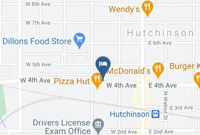 Reno - Hutchinson Inn Maps