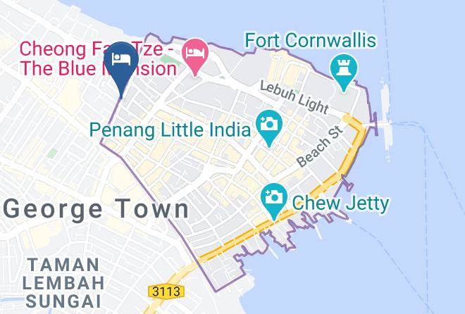 Georgetown - Hutton Central Hotel By Phc Maps