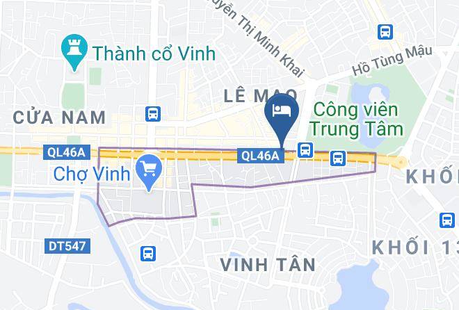 Vinh - Huu Nghi Hotel Maps