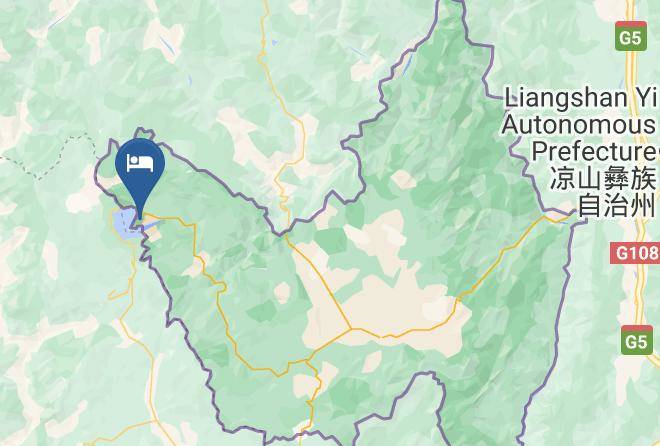 Liangshan Yizu Aut Prefecture - Huwan Hotel Maps
