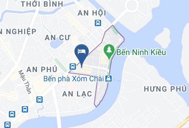 Huynh Lac Can Tho Hotel Map
