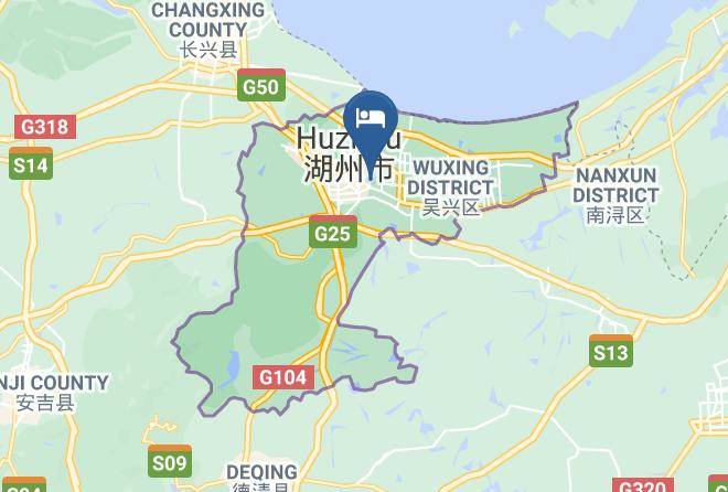 Huzhou - Huzhou Jingding Hotel Maps