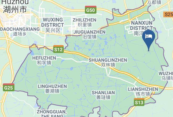 Huzhou - Huzhou Three Star Hotel Maps