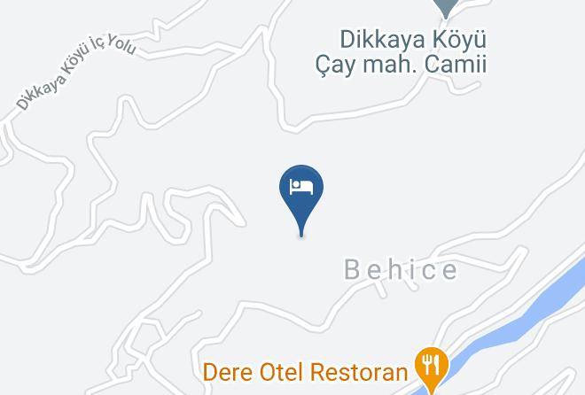 Camlihemsin - Huzur Konak Otel & Restaurant Maps