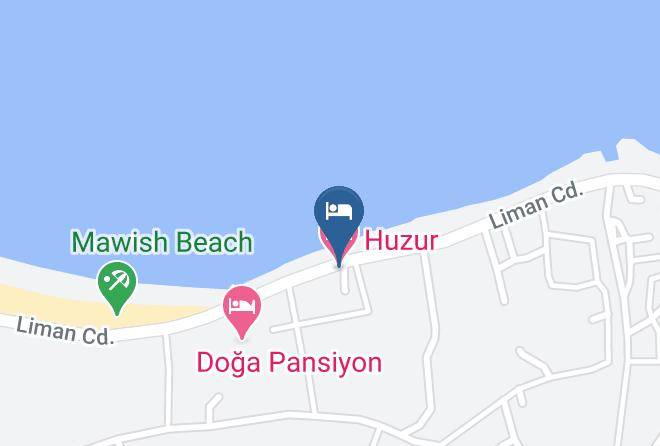 Cinarcik - Huzur Motel Maps