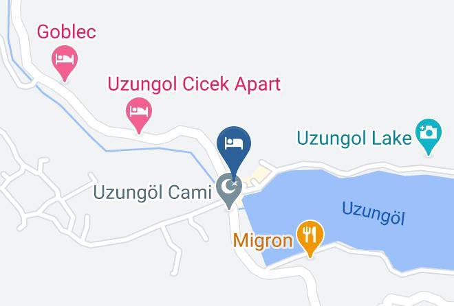 Huzur Otel Map