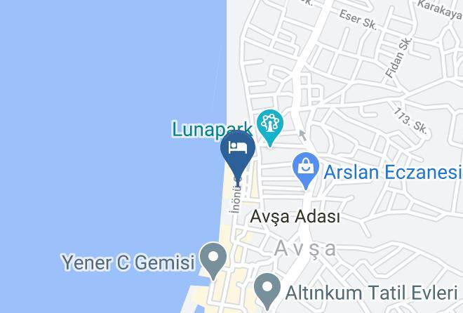 Marmara District - Huzur Pansiyon Maps