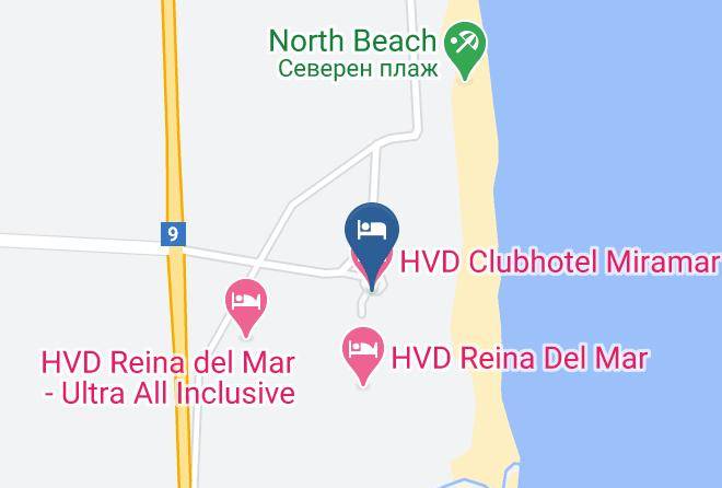 Nesebar - Hvd Clubhotel Miramar Maps