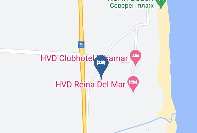 Nesebar - Hvd Reina Del Mar Ultra All Inclusive Maps