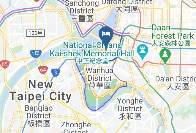 Wanhua District Mengjia - Hwa Guan Hotel Maps