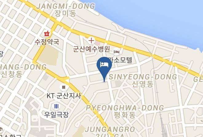 Gunsansi - Hwadam Inn Maps